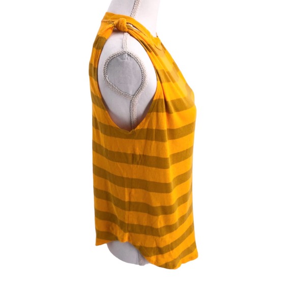Free People We the Free NEW Womens Size Small Striped Twist Tank Top Pullover - Picture 4 of 10